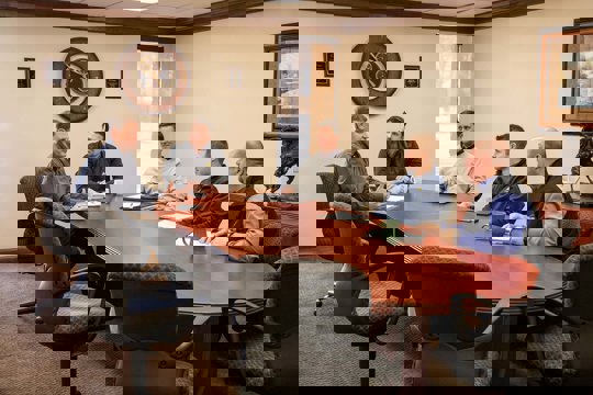 Zorn Sales Team in a Meeting